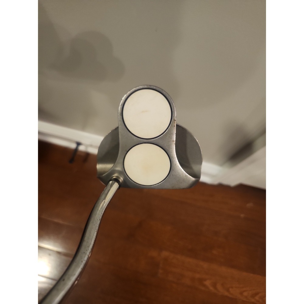 Odyssey White Hot Pro Two Ball Mallet Putter w/ Super Stroke Fatso 50
